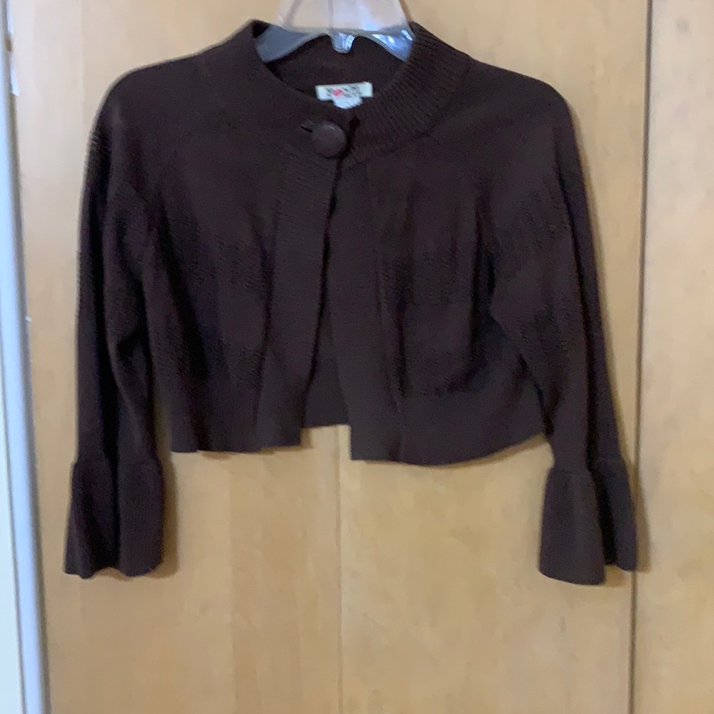 Shrug with 3/4 Bell Sleeves by Pout